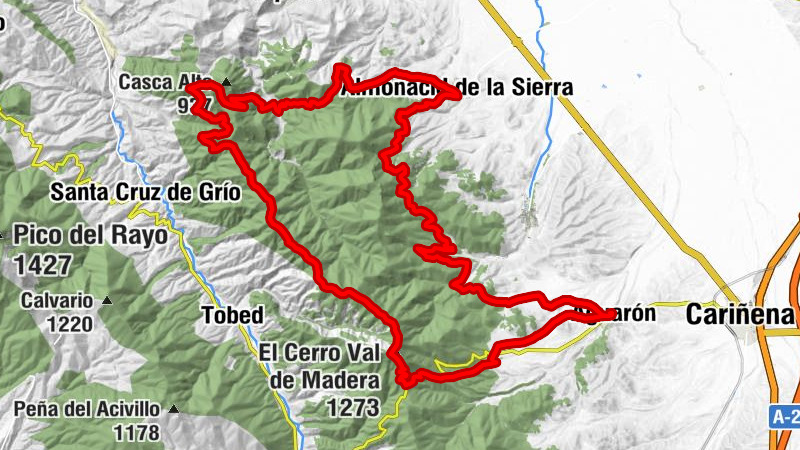 Aguarón - "El Cerro Val de Cerezo" - El Cerro Val de Madera - Valdemadera
