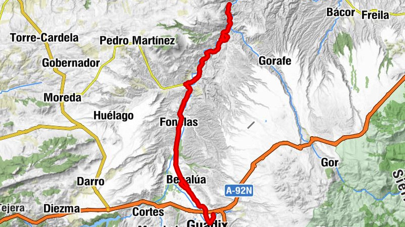Estación de Guadix - Guadix - Benalúa