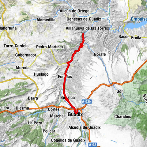 Estación de Guadix - Guadix - Benalúa