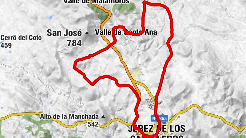 Jerez de los Caballeros - Iglesia de San Miguel Arcangel - Capilla de San Antoñito - El Rodeo