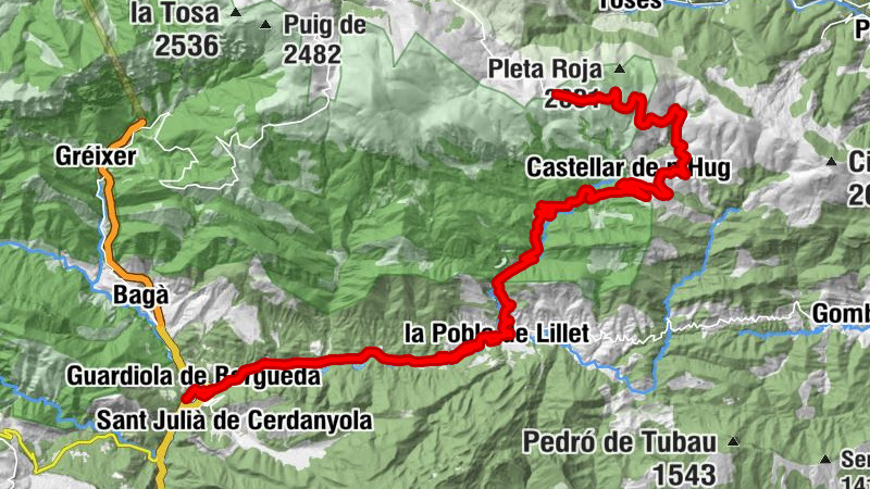 Restaurant Ca l'Asensi - Santa Maria - Capella de la Mare de Déu de Fàtima - Turó de la Devesa del Gat