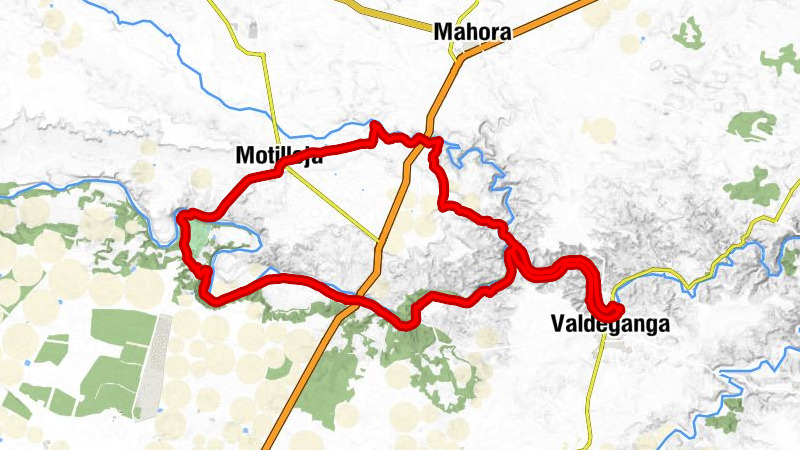 Albacete - Las Mariquillas - Motilleja - Valdeganga