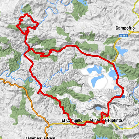 Minas de Riotinto - El Campillo - Mina Concepción - La Dehesa