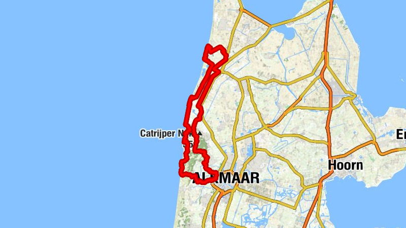 Callantsoog - 't Zand - Bergen - Alkmaar