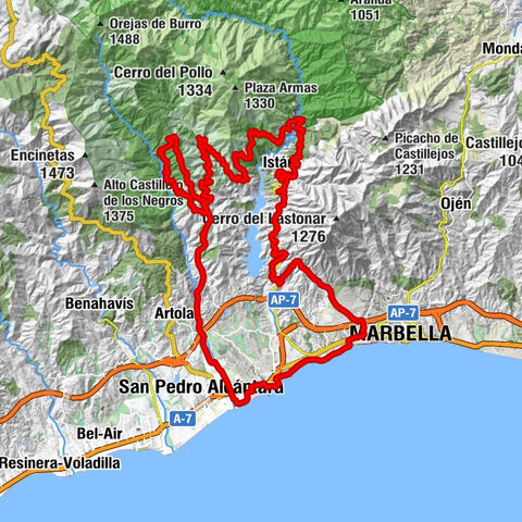 Marbella - Cerros del Lago - Balcones del Lago - San Pedro Alcántara