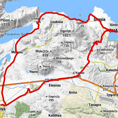 Θήβα - Φρούσης - Θαλασσοματιές - Σωρός