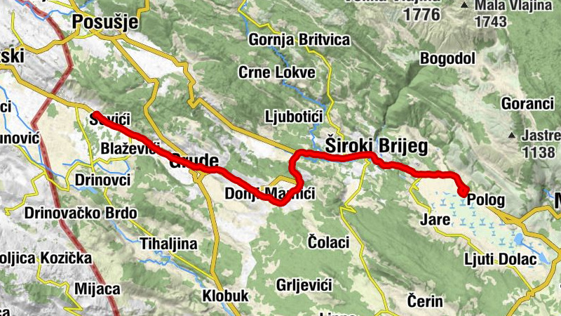 Vlašići - Grude - kapelica svetog Ante - Hram Sv. mučenice Nedjelje