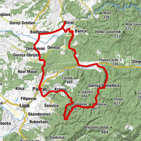 Sirač - Saborni hram svete Trojice - Omanovac