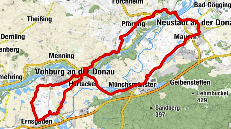 Ernsgaden - St. Anna - Sebastianikapelle - St. Leonhard