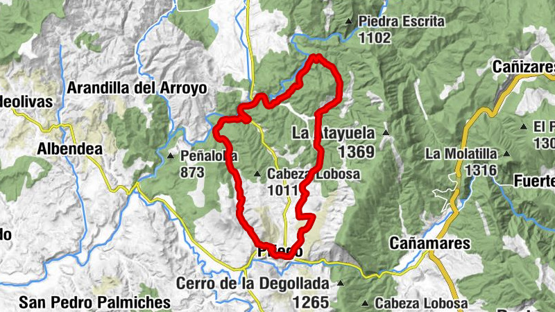 Priego - La Monjilla - La Maleza - El Sanguinar