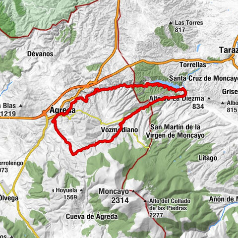 Antigua estación de ferrocarril de Ágreda - Ágreda - Ermita del Barrio - Vozmediano