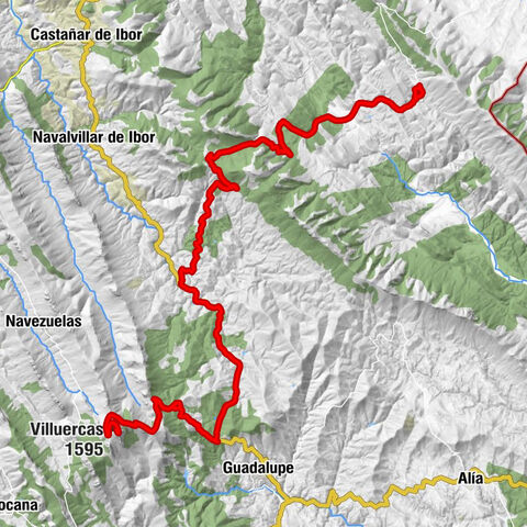 Navatrasierra - Matarredonda - Llanillo Hueco - Villuercas