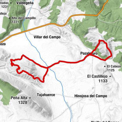 Pozalmuro - Masegoso - El Lagunazo - Cerro San Cristóbal