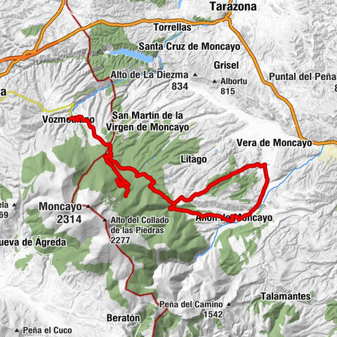 Vozmediano - Subida San Martin - El Molino de Berola - Fuente de los Frailes