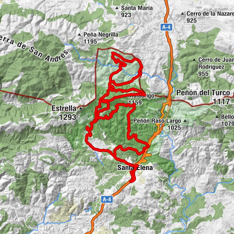 Alfonso VIII - Cerro Magaña - Peña de Malabrigo - Malabrigo