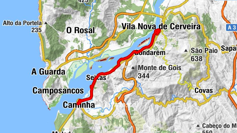 Vila Nova de Cerveira - Bar do Rio - Capela de São Sebastião - Igreja Matriz de Caminha