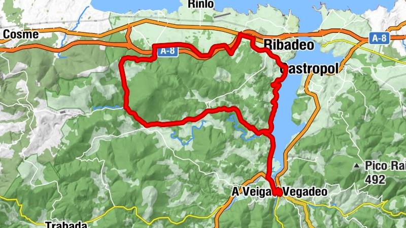 Iglesia de Nuestra Señora de la Asunción - Ribadeo - Igrexa de Santalla da Devesa - A Veiga / Vegadeo