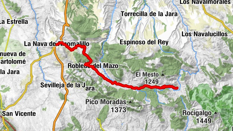 Restaurante La Sierra - Robledo del Buey - Navaltoril - Las Hunfrías