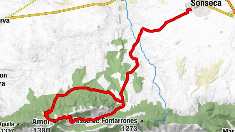 Mazarambroz - Solana de las Piletas - Amor - Convento del Castañar