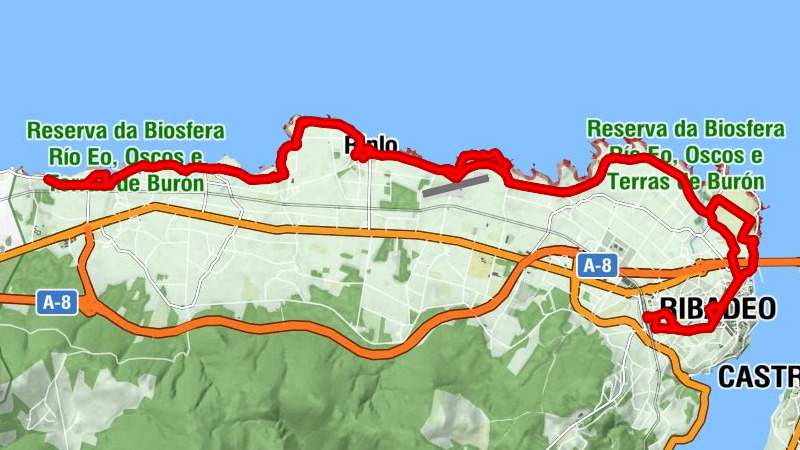 O Covo - Capela de San Lázaro - Capela de San Miguel - Ribadeo