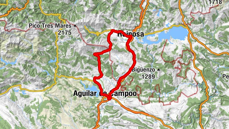 Aguilar de Campoo - Iglesia de Santo Tomás - Iglesia de San Andrés - Iglesia de Matamorosa