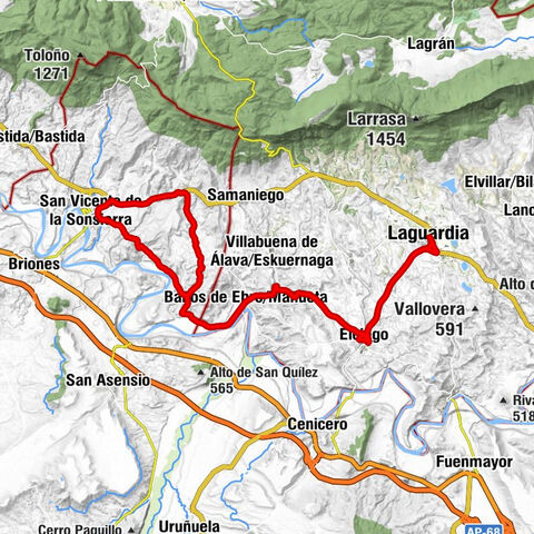 Laguardia - Iglesia de San Juan - Barrihuelo - Iglesia Parroquial de San Andrés