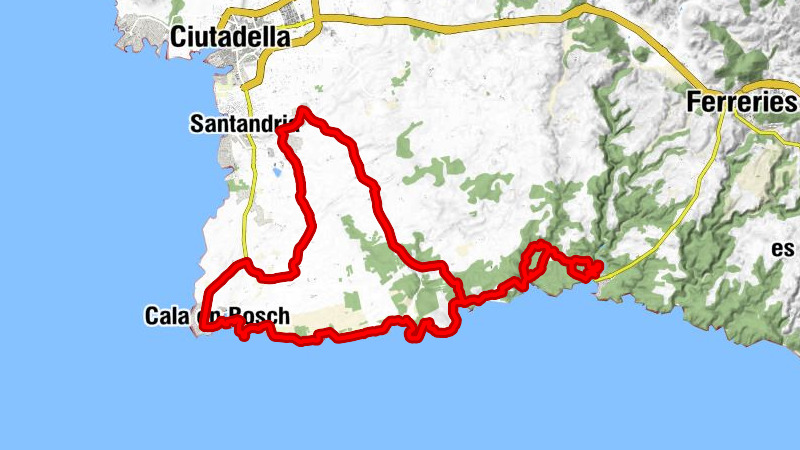 Serpentona - Cafe/Restaurant Susy - Cova des Moro - Cova de sa Creu