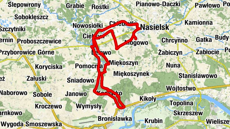 Nasielsk - Nowe Pieścirogi - Kościół pw. Świętej Doroty - Figura Świętej Anny (patronka)