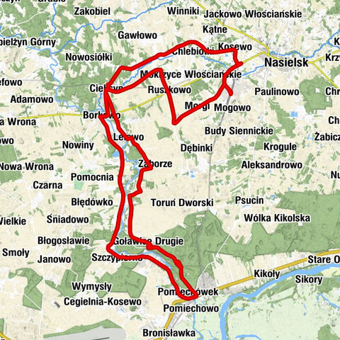 Nasielsk - Nowe Pieścirogi - Kościół pw. Świętej Doroty - Figura Świętej Anny (patronka)