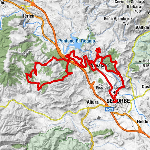 San Blas - San Roque - Segorbe - Pico del Nabo