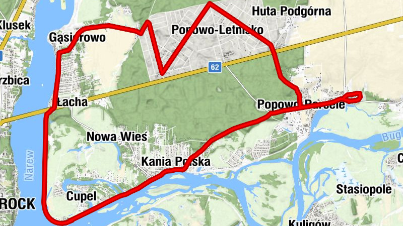 Popowo Kościelne - Kościół pw. Narodzenia Najświętszej Maryi Panny - Popowo-Parcele - Serock