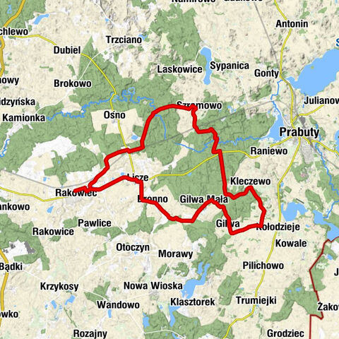 Rakowiec - Leśna Resto Bar - Szramowo - Kleczewo