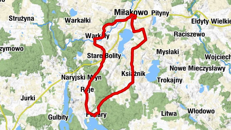 Miłakowo - Kościół pw. Najświętszej Maryi Panny Nieustającej Pomocy - Kościół pw. Podwyższenia Krzyża Świętego - Kaplica klasztorna