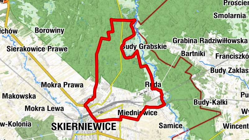 Skierniewice - Widok - Kaplica pw. Świętego Jana Pawła II