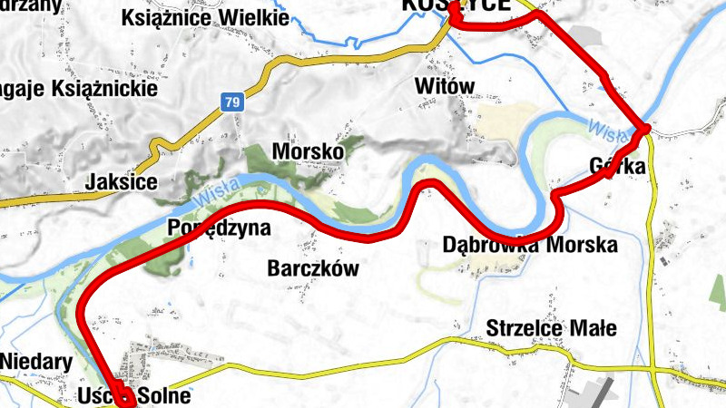 Koszyce - Sokołowice - Kępa Sokołowska - Kościół pw. Świętej Marii Magdaleny w Koszycach