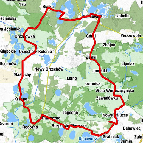 Piaseczno - Kościół pw. Świętego Izydora - Kościół pw. Świętej Trójcy - Krasne