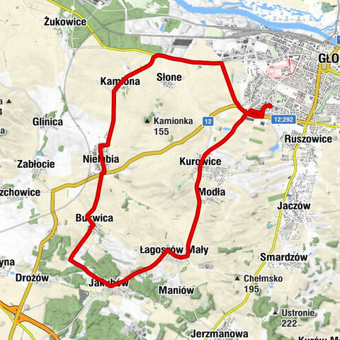 Kopernik - Głogów - Kamiona - Nielubia