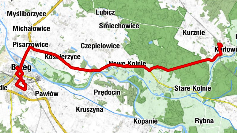 Karłowice - Nowe Kolnie - Brzeg - Kościół pw. Świętego Mikołaja