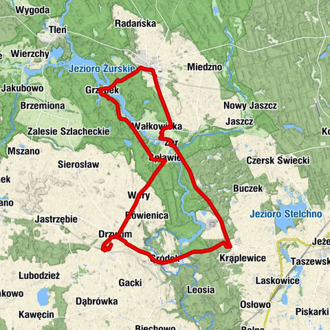 Węglarka - Kościół pw. Matki Boskiej Pocieszenia - Drzycim - Kościół pw. Miłosierdzia Bożego
