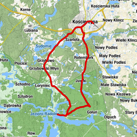 Kościerzyna - Wierzysko - Kościół pw. Wniebowzięcia Najświętszej Maryi Panny