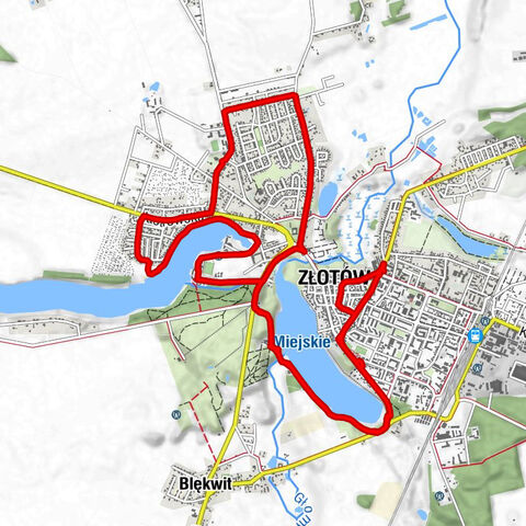 Magnetyczna - Kościół pw. Świętego Rocha - Kościół pw. Świętych Piotra i Pawła Apostołów - Złotów
