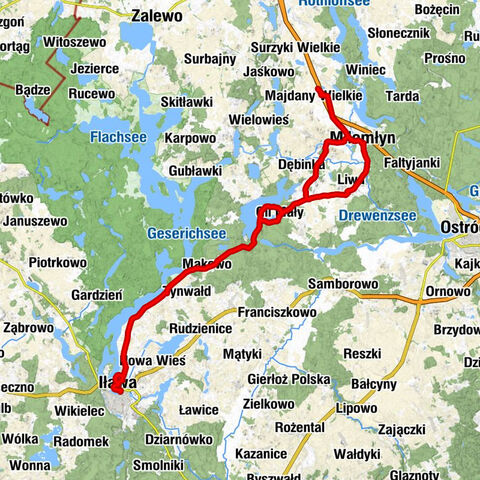 Wólka Majdańska - Kościół pw. Świętego Andrzeja Boboli - Iława - Miłomłyn