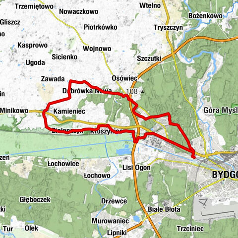 Bydgoszcz - Kościół pw. Świętego Jakuba Mniejszego Apostoła - Trzciniec - Strzelewo