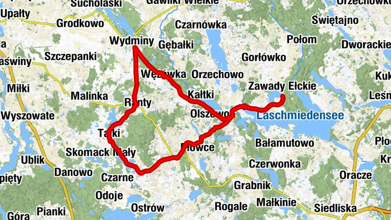 Zawady Ełckie - Kościół pw. Trójcy Przenajświętszej - Kościół pw. Matki Bożej Gietrzwałdzkiej - Kaplica parafialna