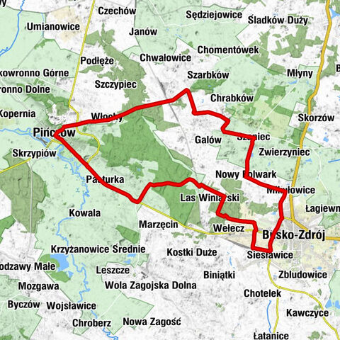 Kwiatkowa - Kwiatkowa Góra - Kościół pw. Nawiedzenia Najświętszej Maryi Panny - Góra Świętej Anny