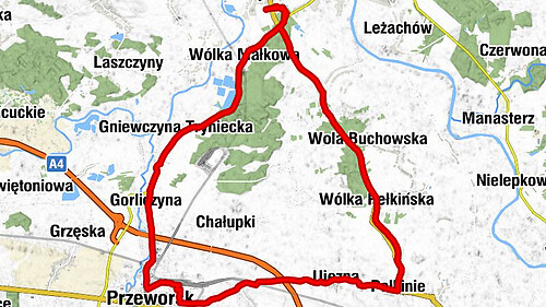 Tryńcza - Zajazd "Borowik" - Przeworsk - Kościół pw. Matki Bożej Pocieszenia