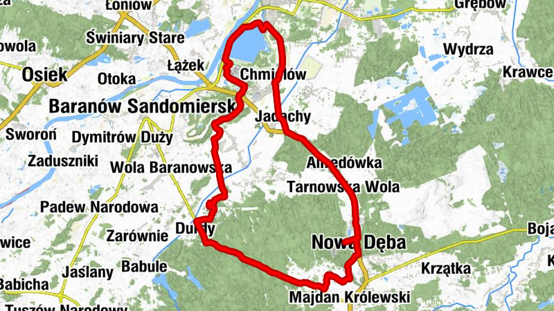 Dęba-Osiedle - Kaplica pw. Świętego Józefa - Kaplica Dobrego Pasterza - Nowa Dęba