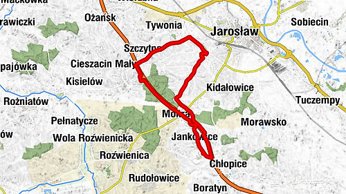 Pawłosiów - Jarosław - Jankowice