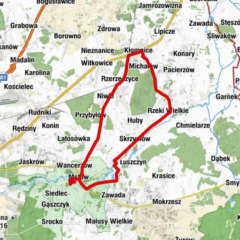 kaplica cmentarna pw. św. Wojciecha - Mstów - Chrapoń - Kłobukowice