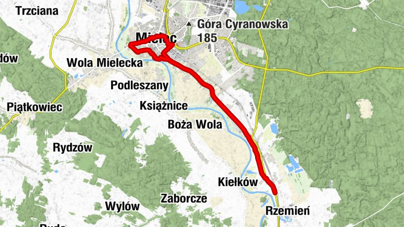 Restauracja Panama - Mielec - Kaplica pw. Świętego Stanisława Kostki - Kościół pw. Świętego Marka nad Wisłoką